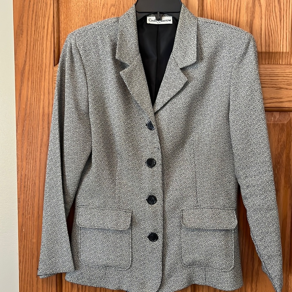 Croft & Barrow Suit Jacket/Blazer Size 10